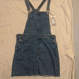 DENIM CO. CERTIFIED MID BLUE OVERALL DRESS